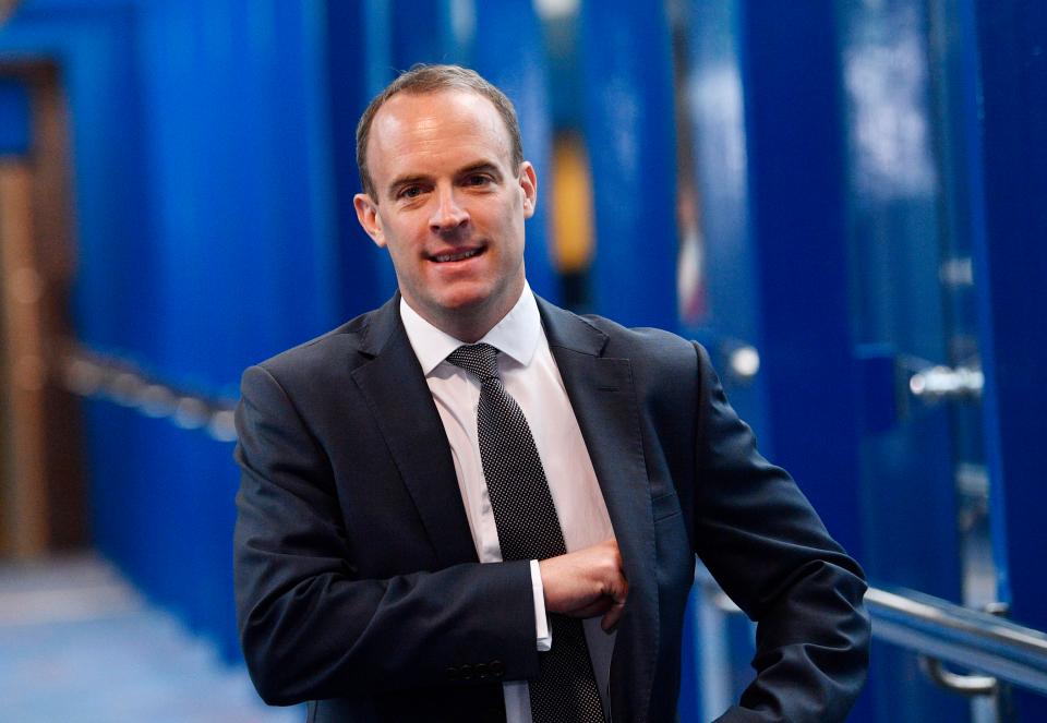  Brexit Secretary Dominic Raab said the PM's speech was 'laden with leadership'