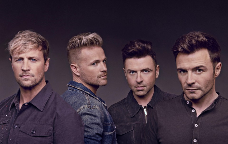 Irish band Westlife, comprised of Kian Egan, Nicky Byrne, Mark Feehily and Shane Filan, are reuniting