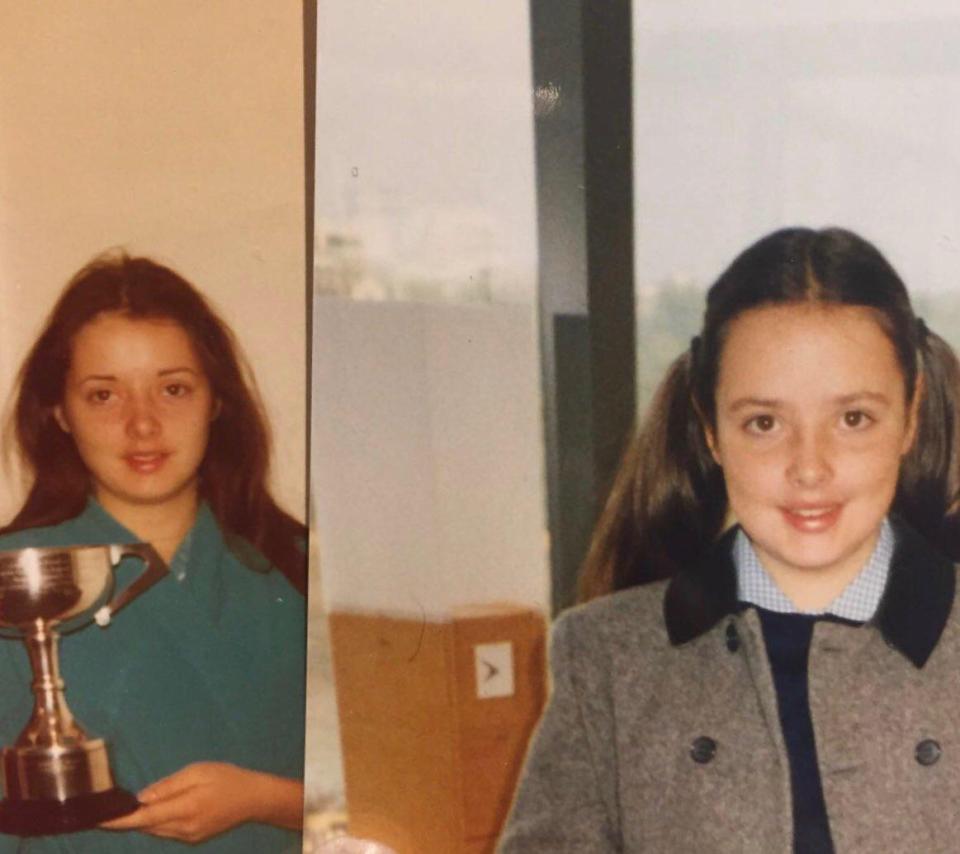  Carol Vorderman wowed her fans with a 'spooky snap' of her and daughter Katie looking almost identical at the same age