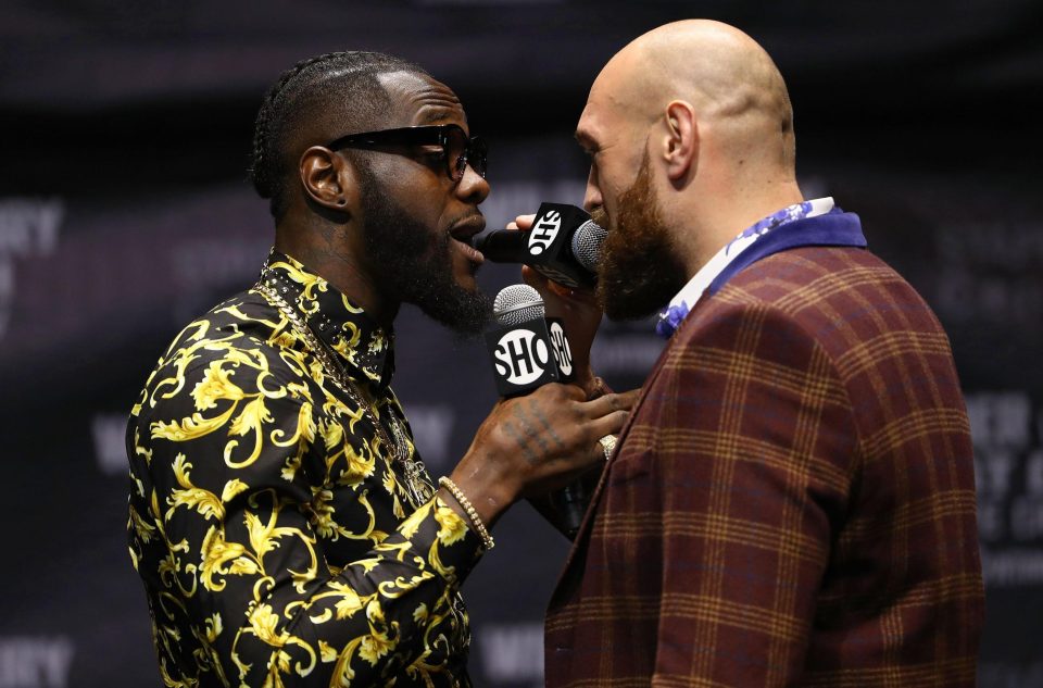  WBC champion Wilder will defend his gold against Fury on December 1