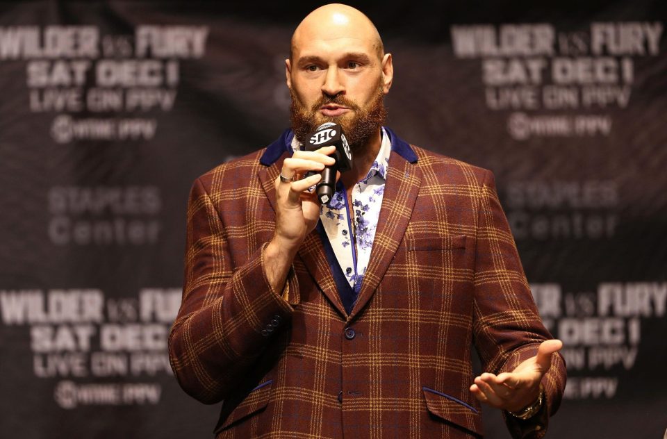  Fury did not hold back as he labelled the American a 'big s***house'