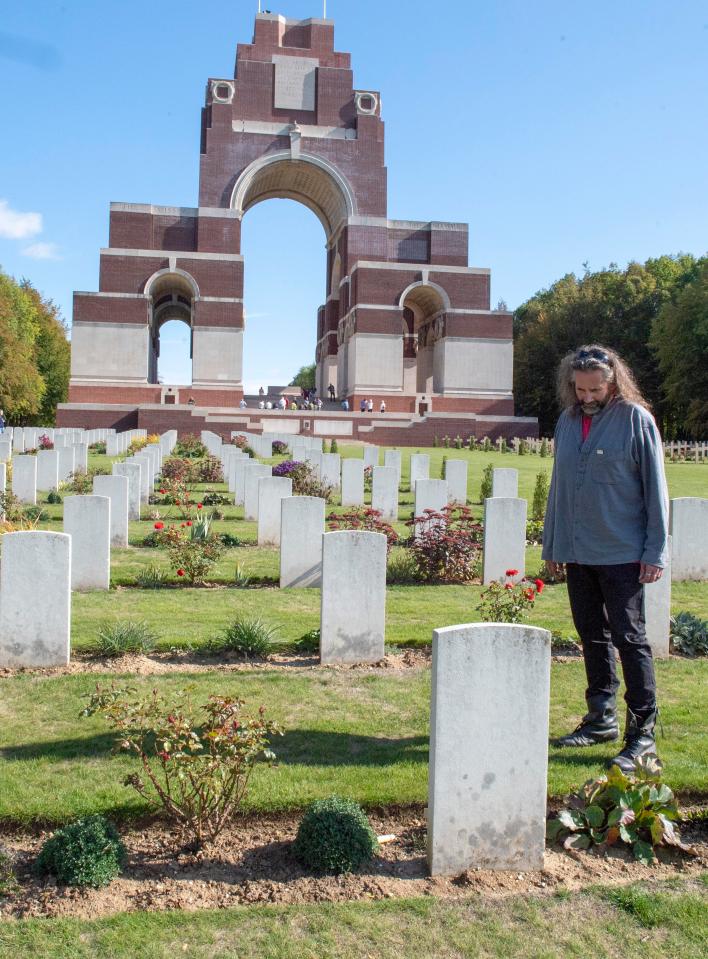  Ahead of the 100th anniversary of the end of the war next month, we took Rob to Thiepval in northern France