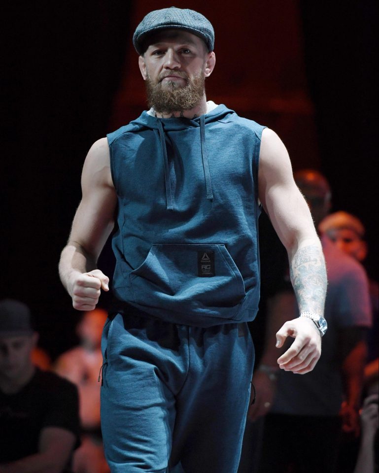  Conor McGregor looked fighting fit ahead of this weekend's showdown