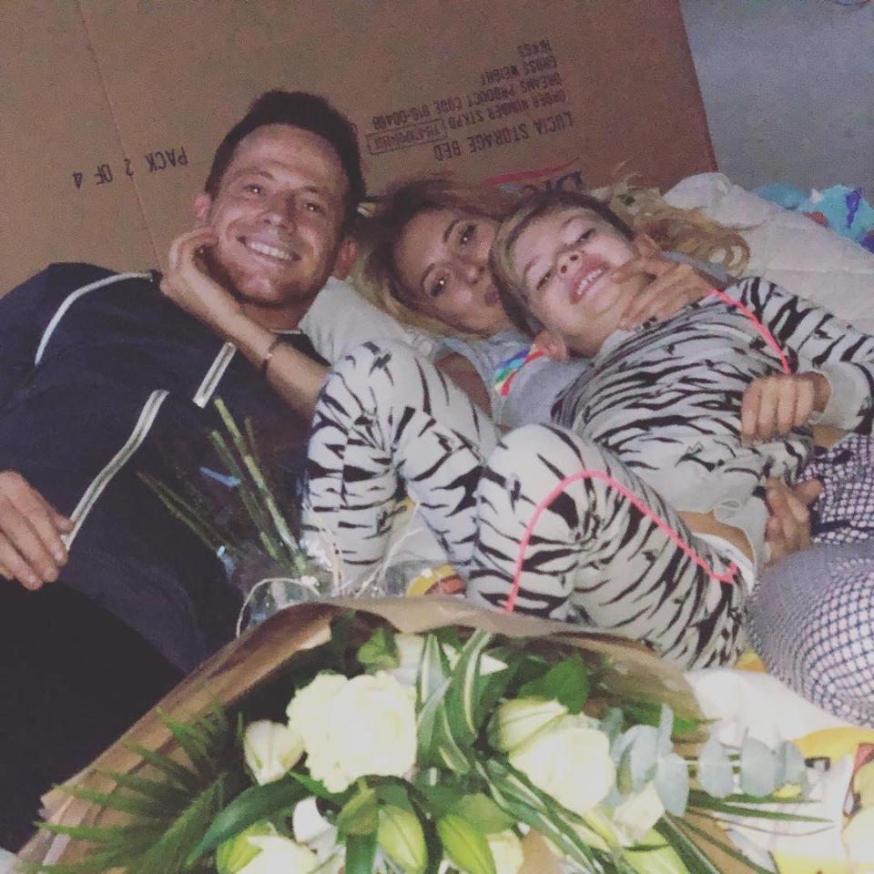  Stacey Solomon shared this sweet snap on her Instagram feed earlier this morning