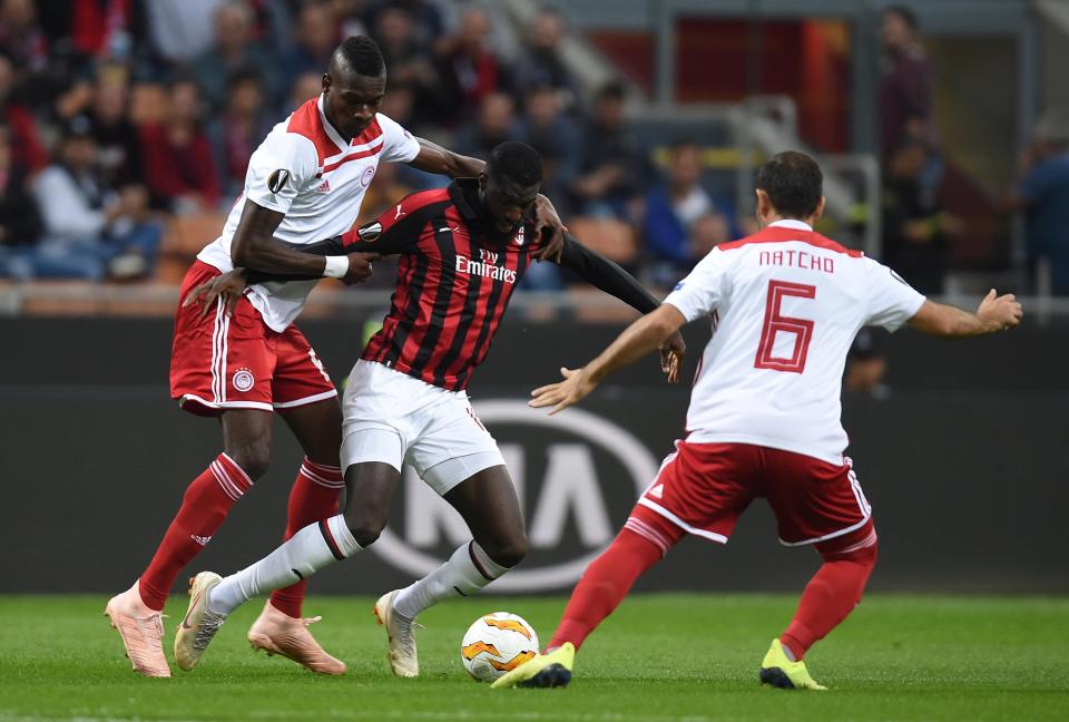  Milan could terminate Bakayoko's loan after he was criticised by Gennaro Gattuso publicly