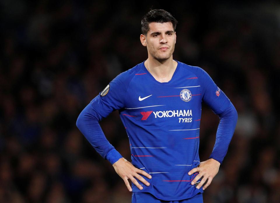  Alvaro Morata's spell at Chelsea has been plagued by inconsistency