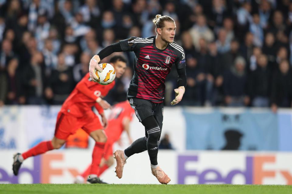  Loris Karius is reportedly set to be dropped by Besiktas