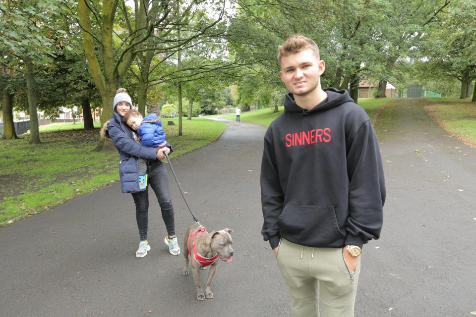  Patrick was shocked the family shop at a food bank and live off £30 a week for food