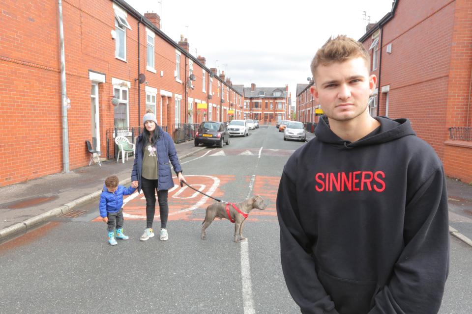  Wealthy Patrick, 21, got a shock when seeing how the other half live in Salford