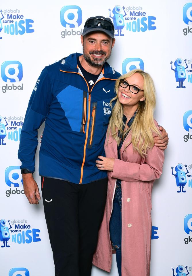  Emma, here with her Heart FM co-star Jamie Theakston, is a huge fan of the show