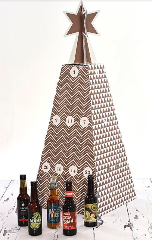  The Christmas Tree Beer Advent Calendar costs £85