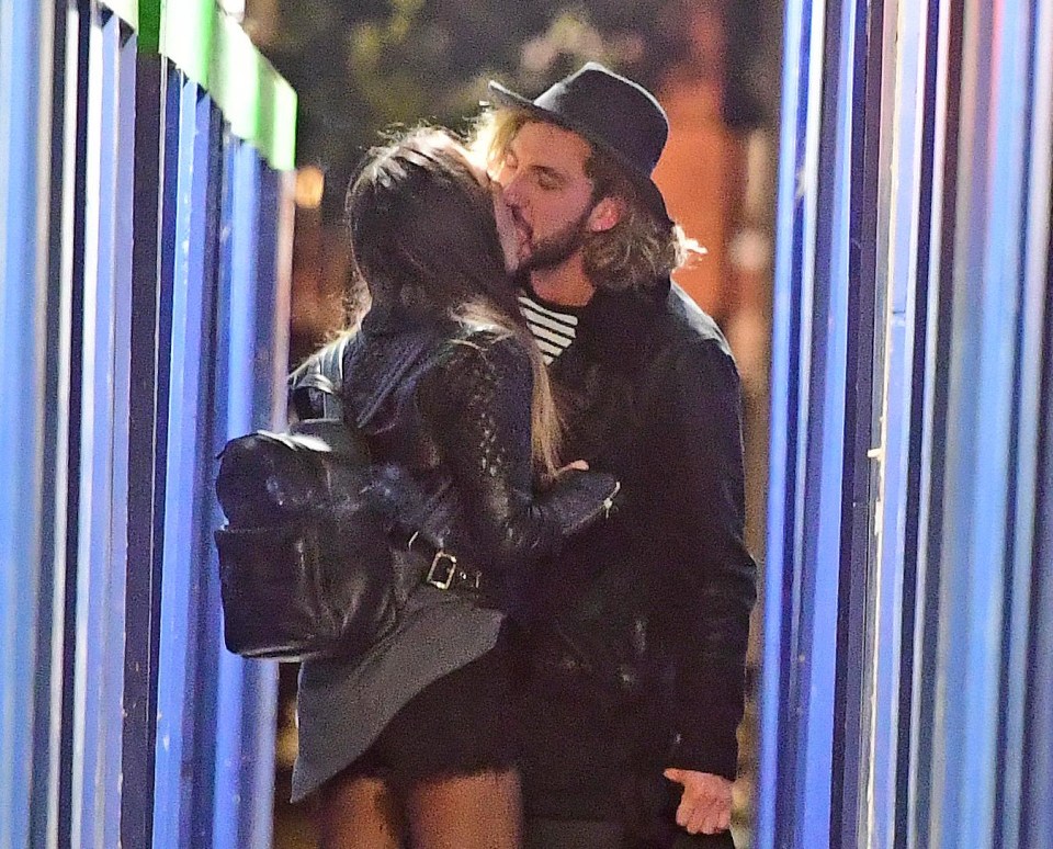 Seann and Katya, who are both in relationships with other people, were caught kissing on the street in London on October 3