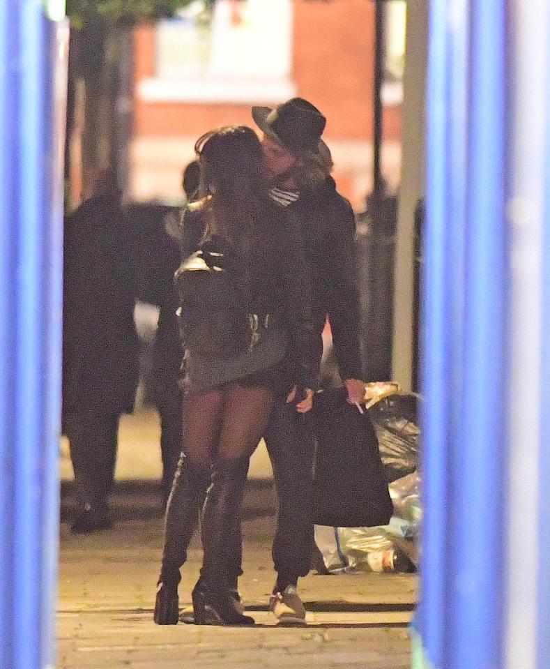  Seann and Katya sparked controversy when they were spotted sharing a passionate snog despite both having partners