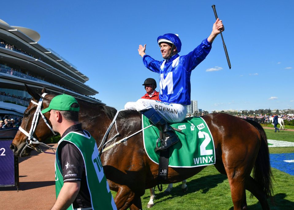  Winx is the hot favourite to win a fourth Cox Plate in Saturday