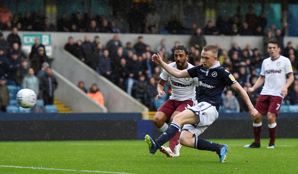  Shane Ferguson cancelled out Abraham's effort scoring his first goal of the season