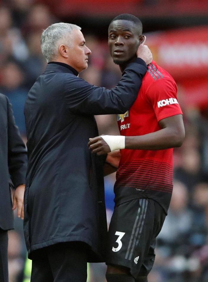  Defender Eric Bailly has been erratic at Old Trafford and was hauled off after 19 minutes in the win over Newcastle