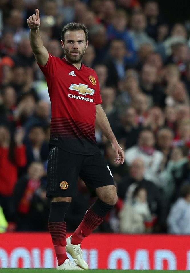  Juan Mata's contract at Manchester United expires next summer