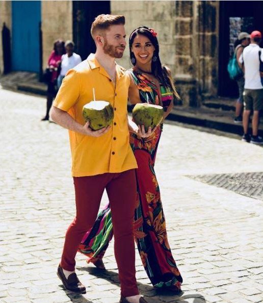  Katya recently shared this throwback snap of her and husband Neil in Cuba