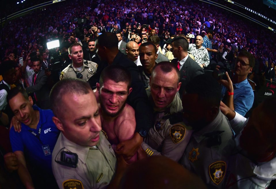  Conor McGregor and Khabib Nurmagomedov fight was marred by the scenes after the fight