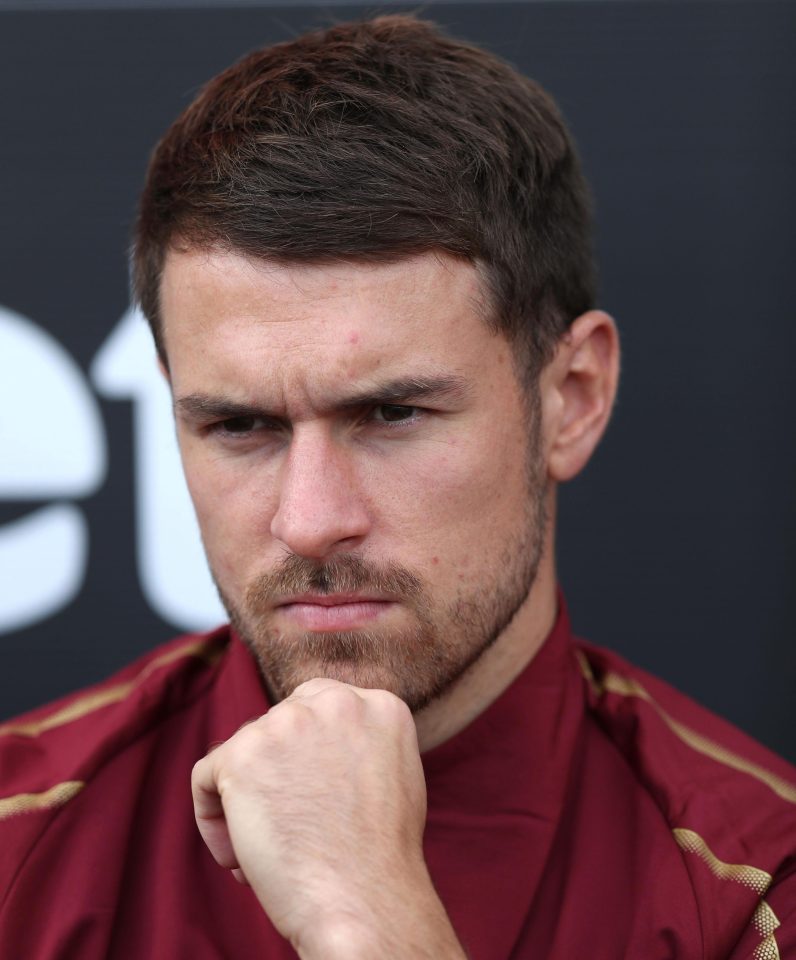  Aaron Ramsey will wind down his Arsenal contract