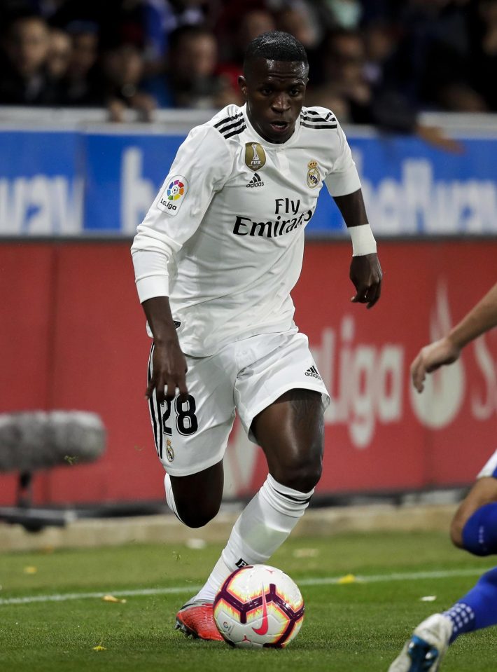  The 18-year-old joined Madrid in the summer for a reported fee of £40million