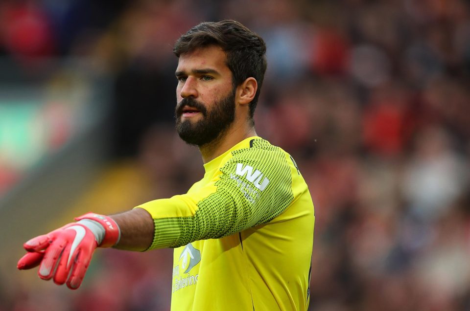  Jurgen Klopp brought in Brazilian Alisson in the summer