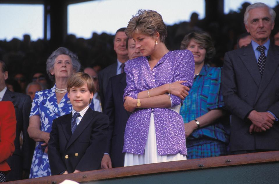  Diana took a note out of her father's book by ensuring her eldest son wrote thank you cards too