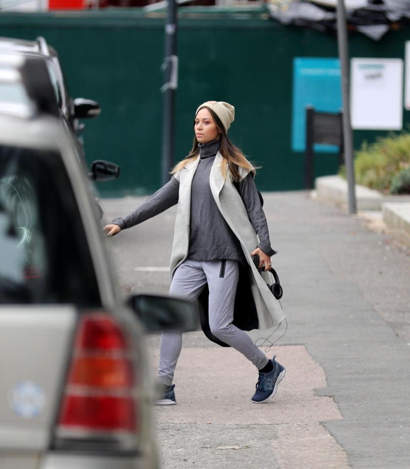  Katya has also been pictured leaving the home she shares with husband, Neil, this morning