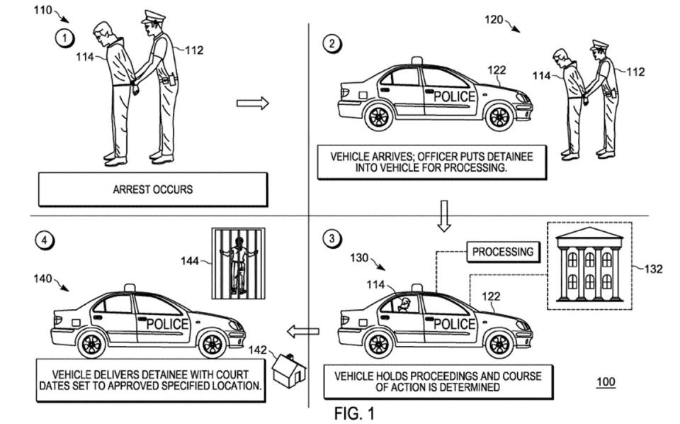  The vehicle would be able to assist with processing criminals for more minor offences