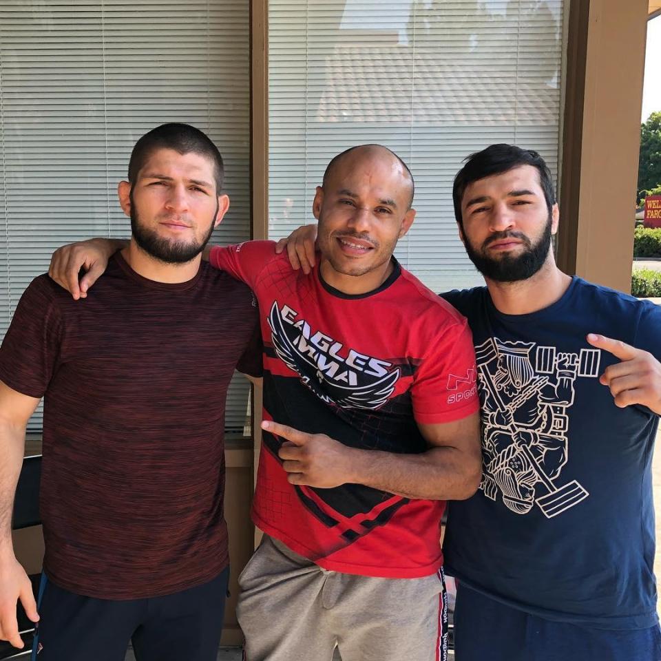  Khabib's manager Ali Abdelaziz has not ruled out a Mayweather Jr. fight