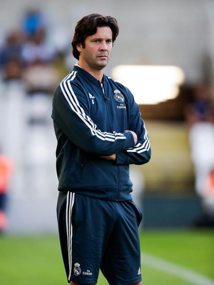  Santiago Solari is the new interim boss at Madrid