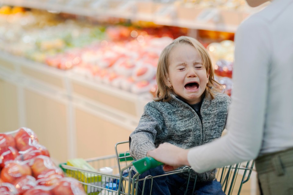 Doing the weekly shop can be a source of many parents feeling very tired