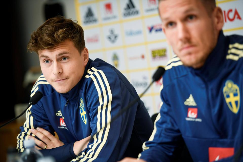  Lindelof has linked up with the Sweden team as they get set to face Russia and Slovakia