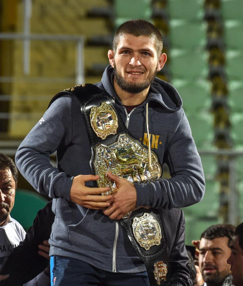  Khabib Nurmagomedov, pictured, is only interested in mega money fights, says manager Ali Abdelaziz