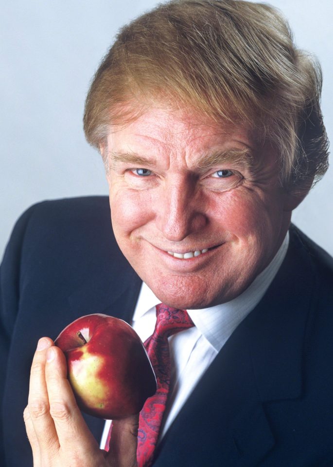  A rather unusual publicity shot taken at Trump Tower in 1998