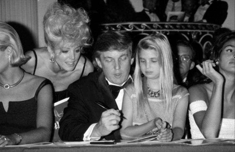  Trump also has four other children from his previous marriages, including daughter Ivanka