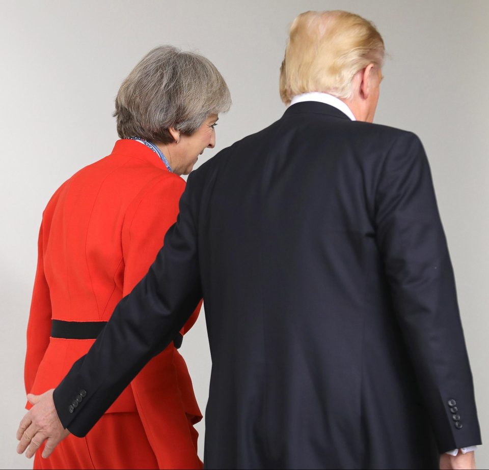  Trump made a questionable impression on the UK during a visit last year