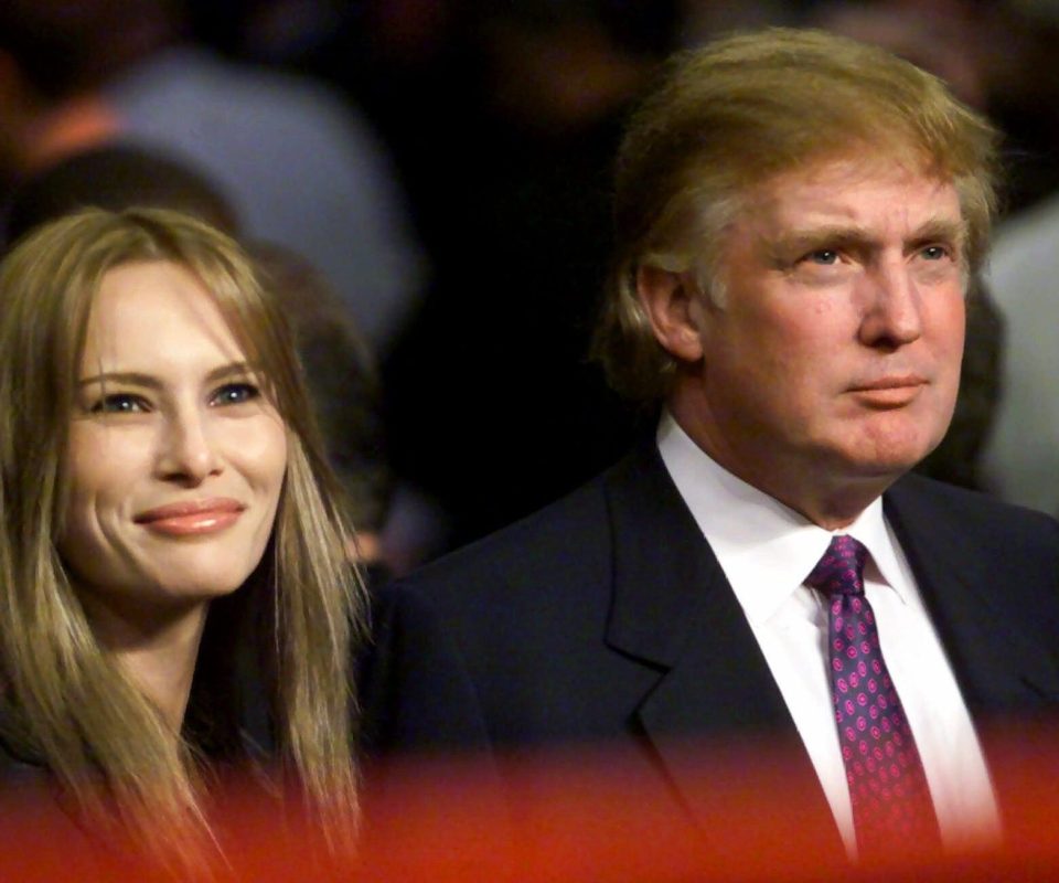  Trump married his third wife, Melania, in 2005