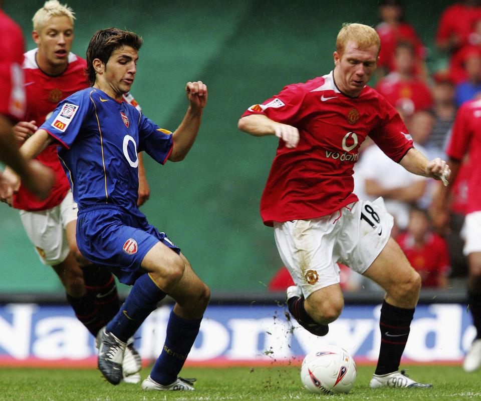  Fabregas began his professional career with the Gunners