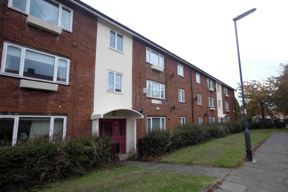  The family are being removed from their property in Kenton, Newcastle upon Tyne