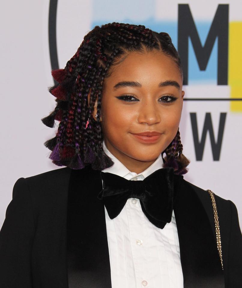  Amandla Stenberg is a 19-year-old actress from California