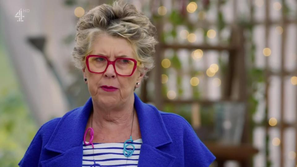  Prue Leith says it is easy to get fat working as a Great British Bake Off judge with each Showstopper averaging 3,000 calories