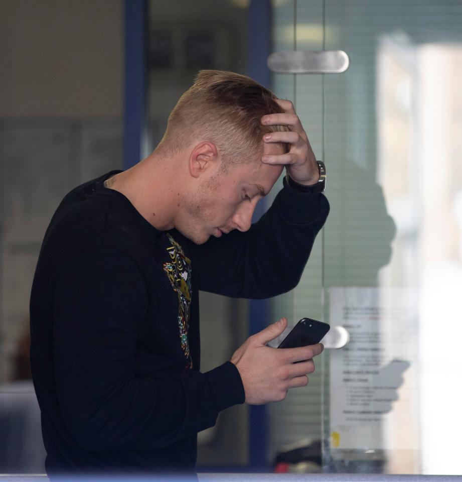  Boyson pictured outside a station in South East London