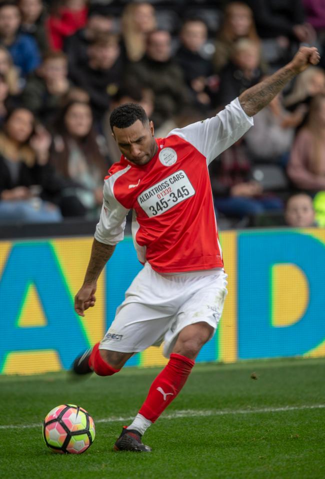  Jermaine Pennant showed off his skills during the match