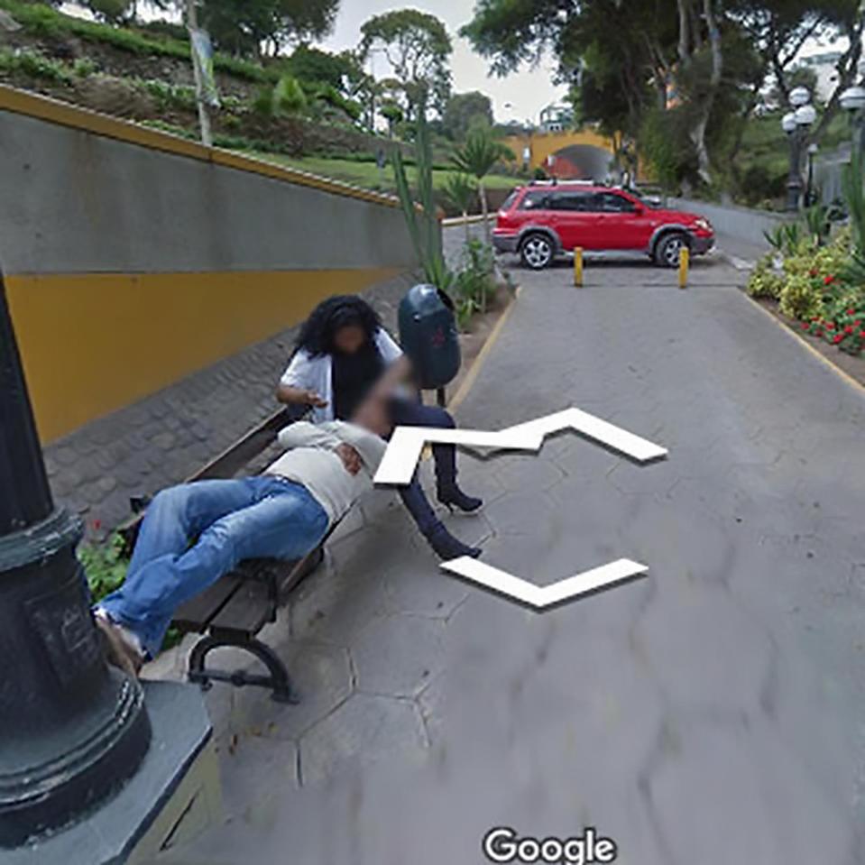  A husband caught his wife with another man on Google Maps