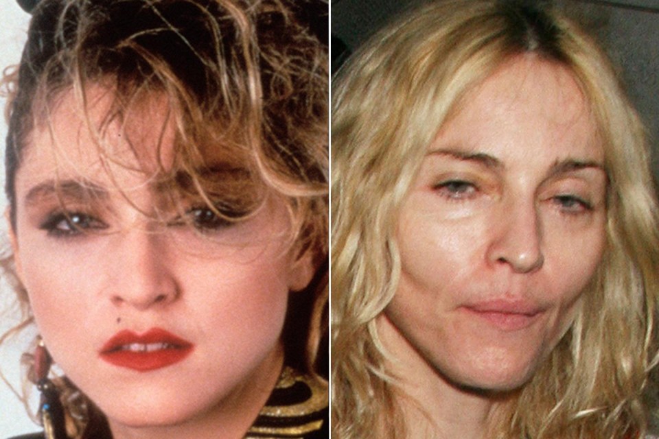 Madonna’s look has changed a number of times over the years