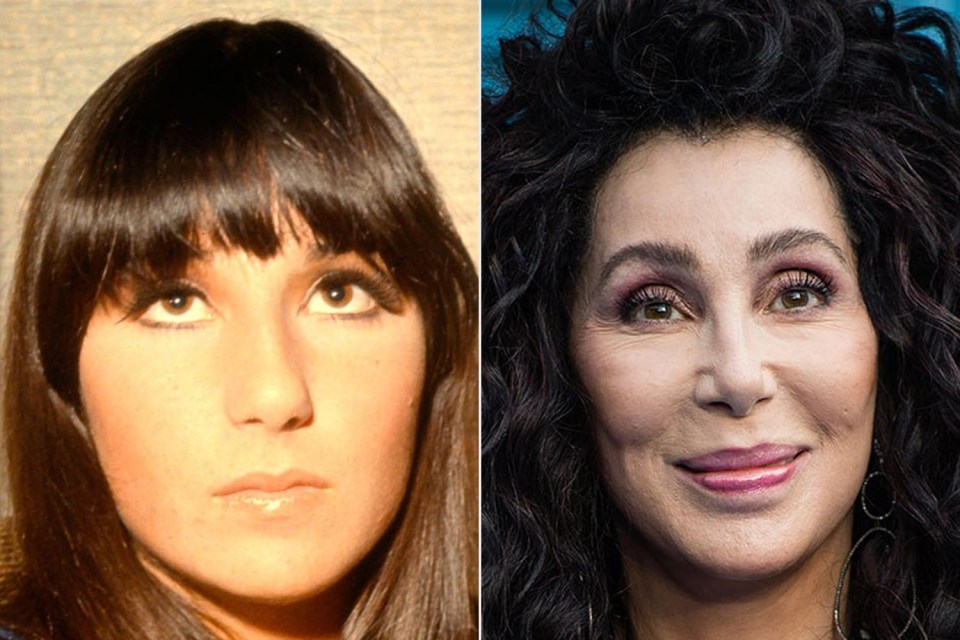 Cher has tried to turn back time and keep her look fresh