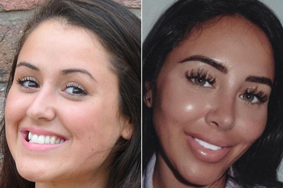 Marnie Simpson is almost unrecognisable in her flashback pics