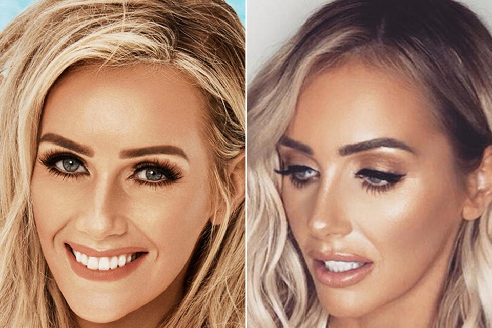 The Love Island star hasn’t changed too much since her time in the villa