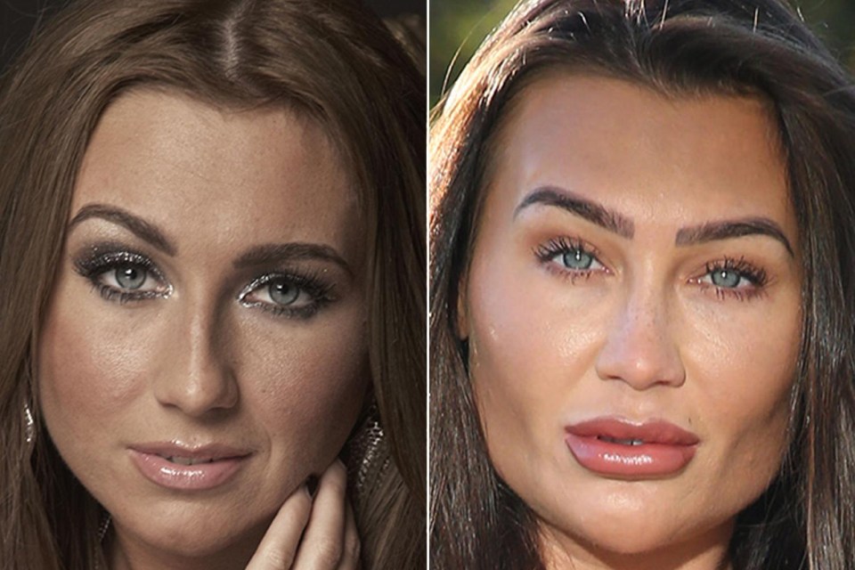 The TV personality has really changed the shape of her face